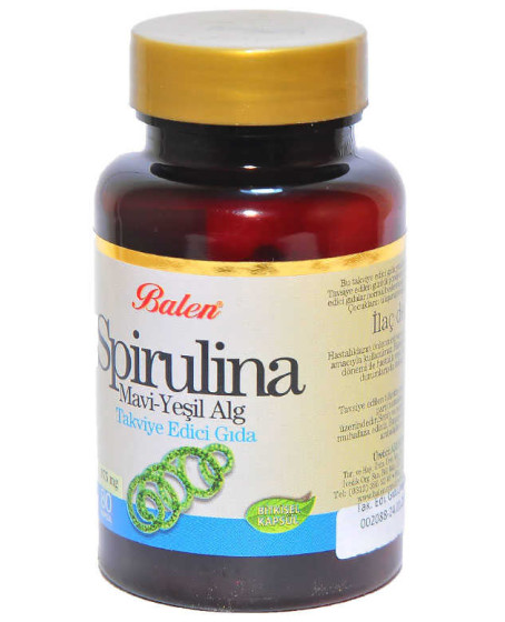 Spirulina Mavi-Yeşil Alg 80