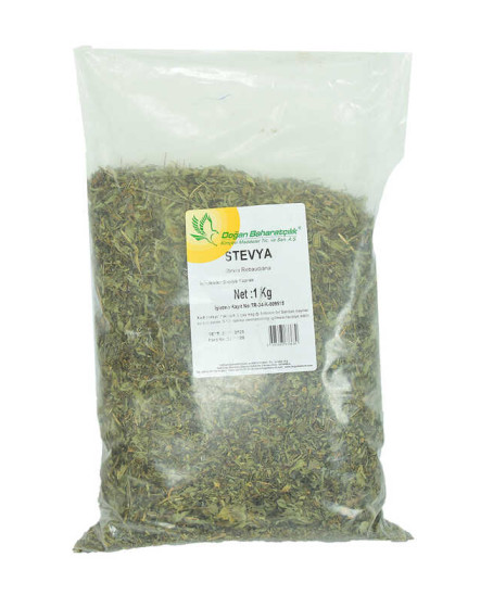 Stevya Otu Yaprağı Doğal Stevia 1000 Gr Paket