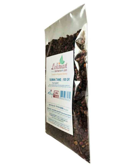 Sumak Tane Doğal 100 Gr Paket
