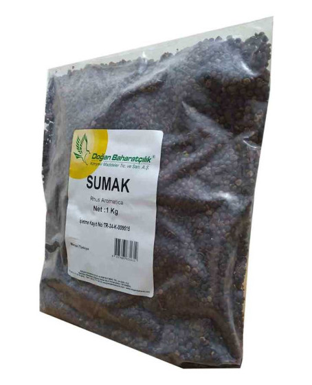Sumak Tane Doğal 1000 Gr Paket