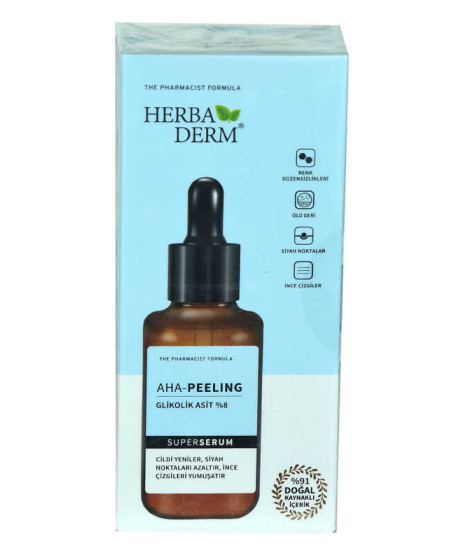 Superserum Aha-Peeling Doğal Yüz Serumu 30 ML
