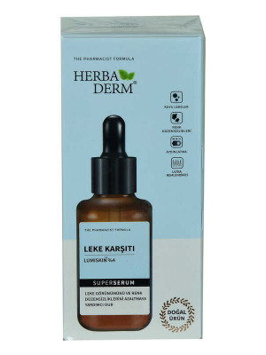 Superserum Leke Karşıtı Renk Düzensizliklerine Doğal Yüz Serumu 30 ML