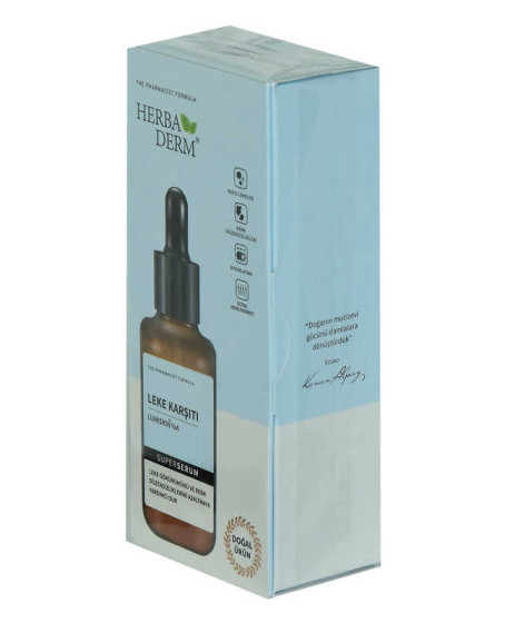 Superserum Leke Karşıtı Renk Düzensizliklerine Doğal Yüz Serumu 30 ML