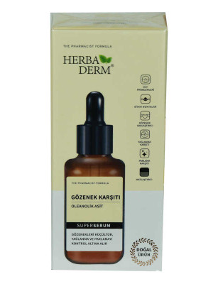 Superserum Oleanolik Asit Gözenek Karşıtı Doğal Yüz Serumu 30 ML
