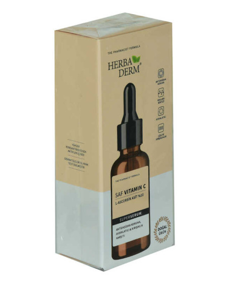 Superserum Saf Vitamin C Antioksidant Aydınlatıcı Kırışıklık Karşıtı Doğal Yüz Serumu 30 ML Superserum Saf Vitamin C Antioksidant Aydınlatıcı Kırışıklık Karşıtı Doğal Yüz Serumu 30 ML