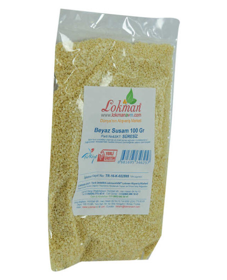 Susam Beyaz 100 Gr Paket