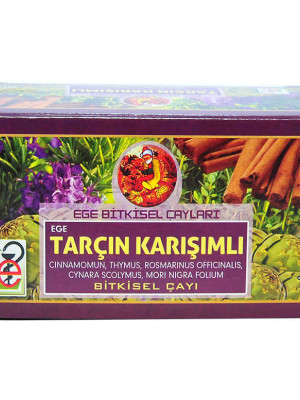 Tarçın Karışımlı Bitkisel Çay 20 Süzen Poşet