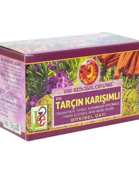 Tarçın Karışımlı Bitkisel Çay 20 Süzen Poşet