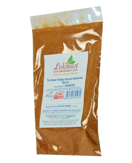 Tarhana Katığı Karışık Baharatı 100 Gr Paket