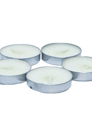 Tea Lights Beyaz Mum 5 li 1 Paket