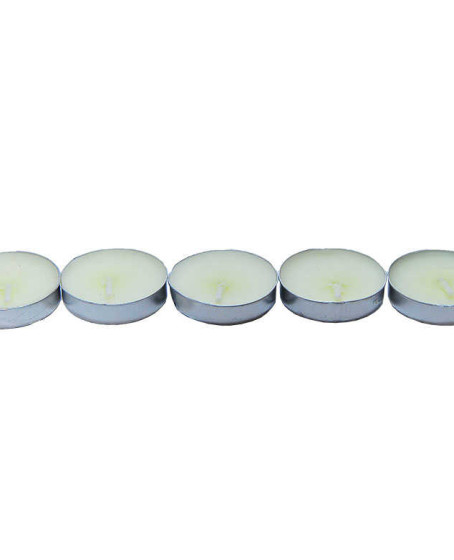Tea Lights Beyaz Mum 5 li 1 Paket