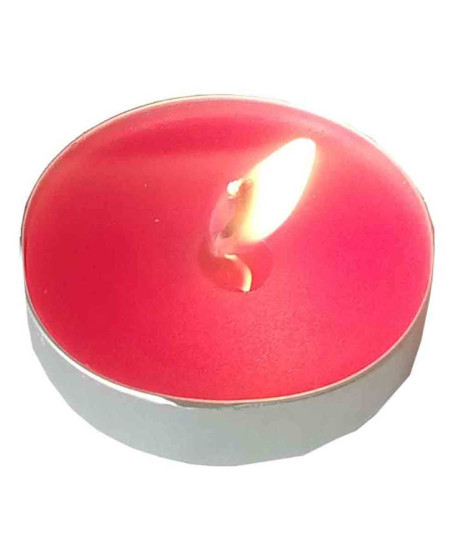 Tea Lights Kırmızı Mum 5 li 1 Paket