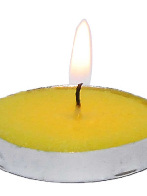 Tea Lights Sarı Mum 5 li 1 Paket