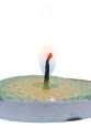 Tea Lights Yeşil Mum 5 li 1 Paket