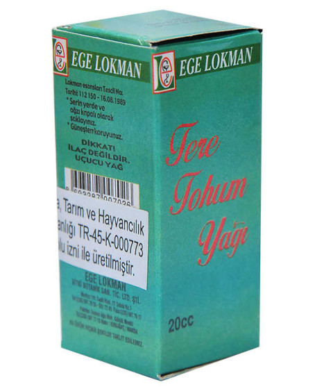 Tere Tohumu Yağı 20 cc