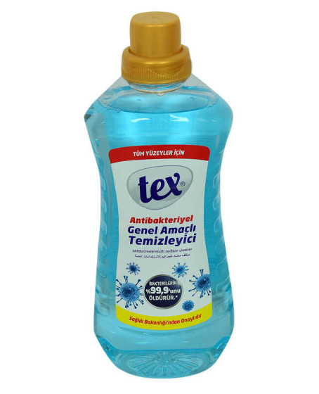 Antibakteriyel Genel Amaçlı Temizleyici Tüm Yüzeyler İçin Mavi 1.5 Lt Antibakteriyel Genel Amaçlı Temizleyici Tüm Yüzeyler İçin Mavi 1.5 Lt