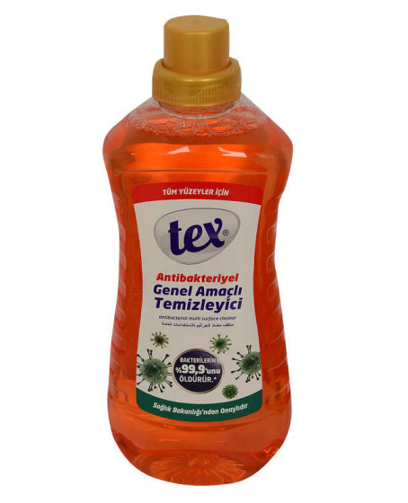 Antibakteriyel Genel Amaçlı Temizleyici Tüm Yüzeyler İçin Turuncu 1.5 Lt Antibakteriyel Genel Amaçlı Temizleyici Tüm Yüzeyler İçin Turuncu 1.5 Lt