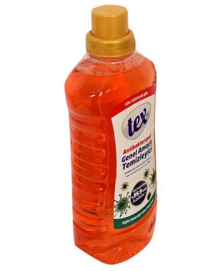 Antibakteriyel Genel Amaçlı Temizleyici Tüm Yüzeyler İçin Turuncu 1.5 Lt Antibakteriyel Genel Amaçlı Temizleyici Tüm Yüzeyler İçin Turuncu 1.5 Lt