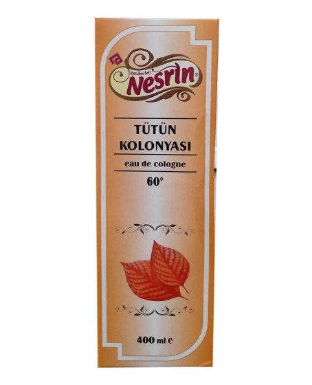 Tütün Kolonyası 60 Derece Kutulu Pet Şişe 400 ML