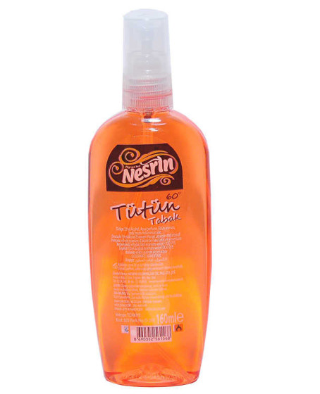 Tütün Kolonyası 60 Derece Pet Şişe Sprey 160 ML