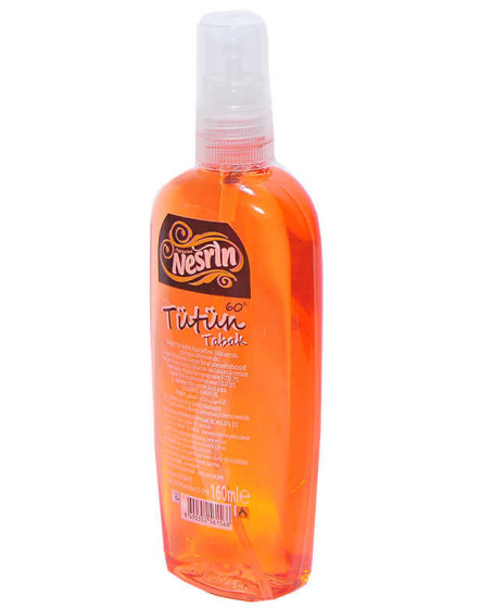 Tütün Kolonyası 60 Derece Pet Şişe Sprey 160 ML
