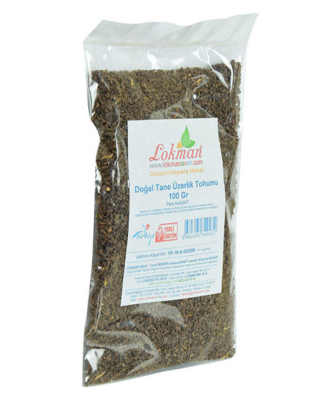 Üzerlik Tohumu Tane Doğal 100 Gr Paket