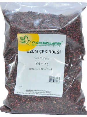 Üzüm Çekirdeği Tane Doğal 1000 Gr Paket