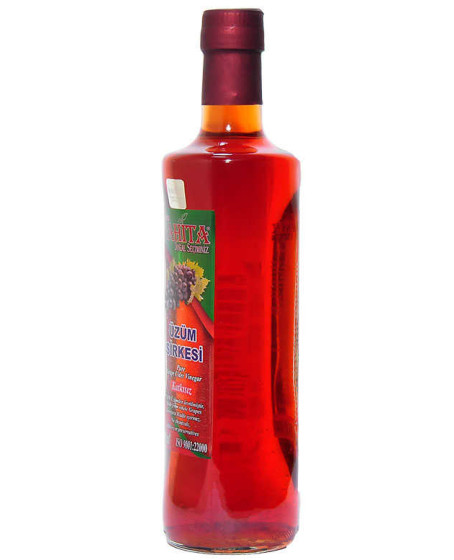 Üzüm Sirkesi Doğal Katkısız Cam Şişe 500 ML