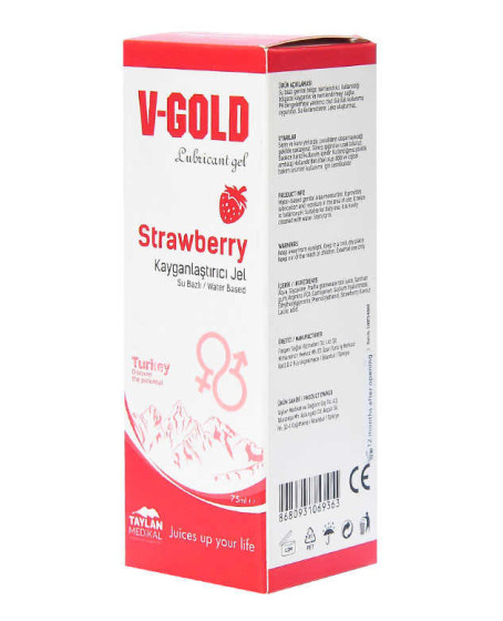 Kayganlaştırıcı Jel Çilekli 75 ML