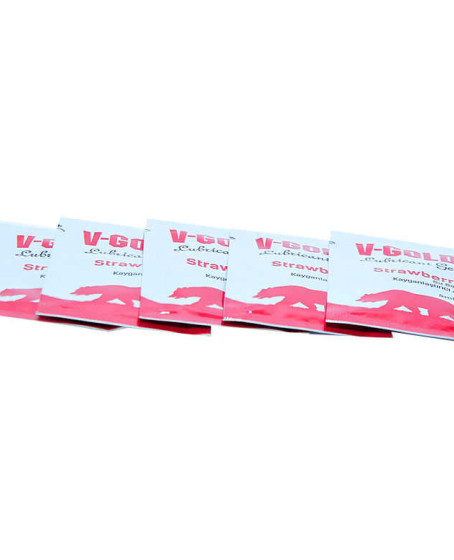 Kayganlaştırıcı Jel Strawberry 5 ML X 5Li