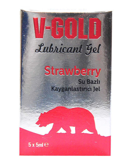 Kayganlaştırıcı Jel Strawberry 5 ML X 5Li