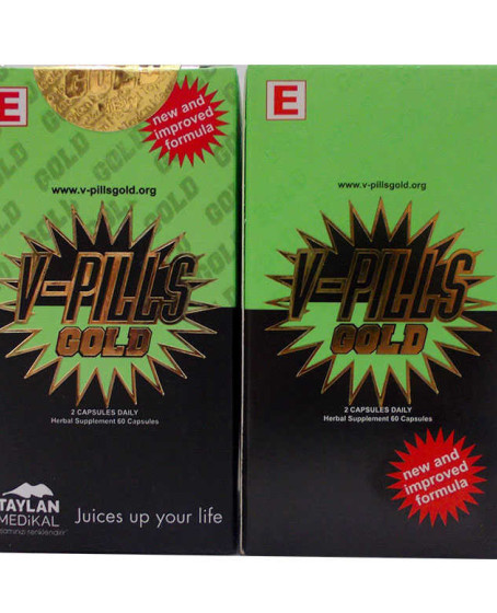 VPills Gold Bitkisel 60  2Kutu