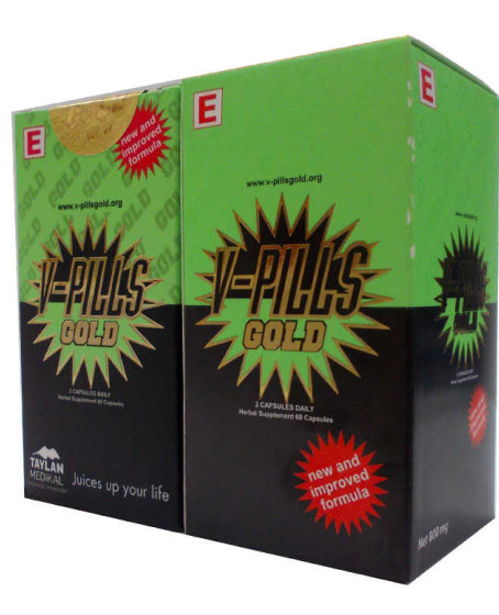 VPills Gold Bitkisel 60  2Kutu