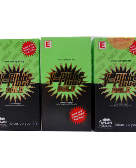 VPills Gold Bitkisel 60  3Kutu