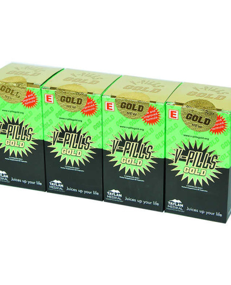 VPills Gold Bitkisel 60  4Kutu