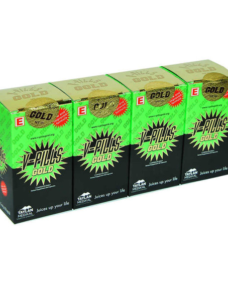 VPills Gold Bitkisel 60  4Kutu