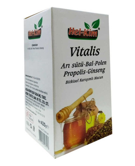 Vitalis Arı Sütü Bal Polen Propolis Ginseng Karışımı 420 Gr