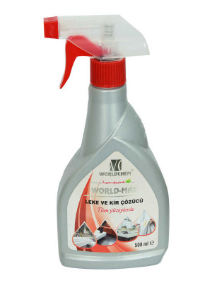 World-Max Tüm Yüzeylerde Leke ve Kir Çözücü Sprey Şişe 500 ML