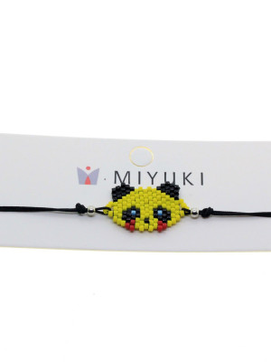 Altın Renk Sarı Panda Model Miyuki Bileklik - 2936 Altın Renk Sarı Panda Model Miyuki Bileklik - 2936