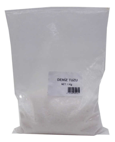 Yemeklik Çakıl Deniz Tuzu Beyaz 1000 Gr