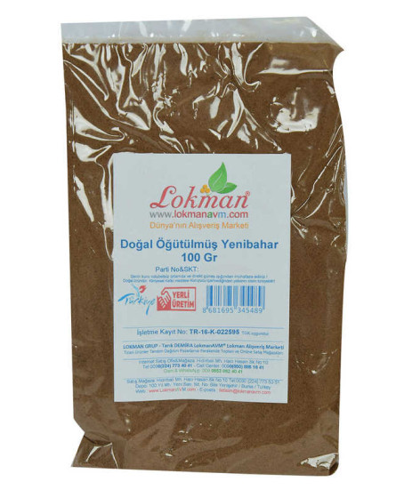 Yenibahar Öğütülmüş Doğal 100 Gr Paket