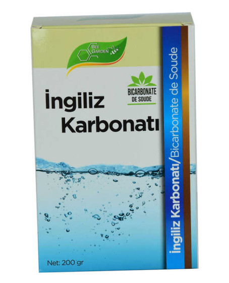 Yenilebilir İngiliz Karbonatı Bicarbonate De Soude 200 Gr