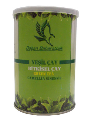 Yeşil Çay 1. Kalite Doğal İthal Çay 100 Gr Teneke Kutu