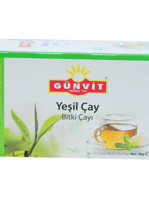 Yeşil Çay Bitki Çayı 20 Süzen Poşet