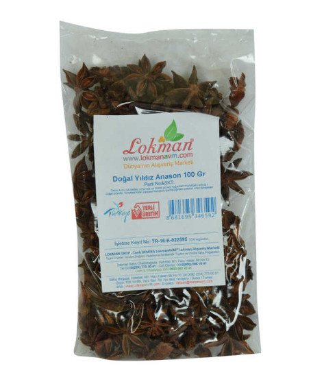 Yıldız Anason Doğal 100 Gr Paket