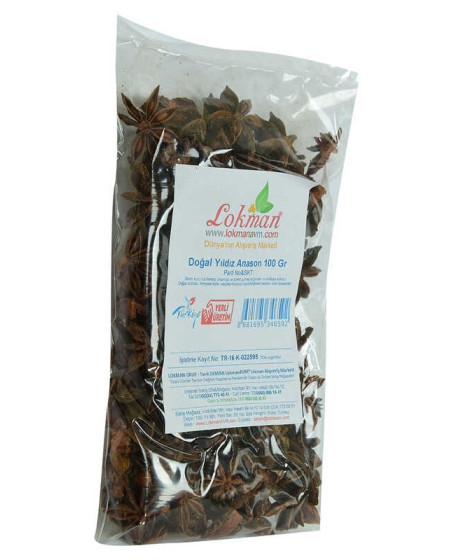 Yıldız Anason Doğal 100 Gr Paket