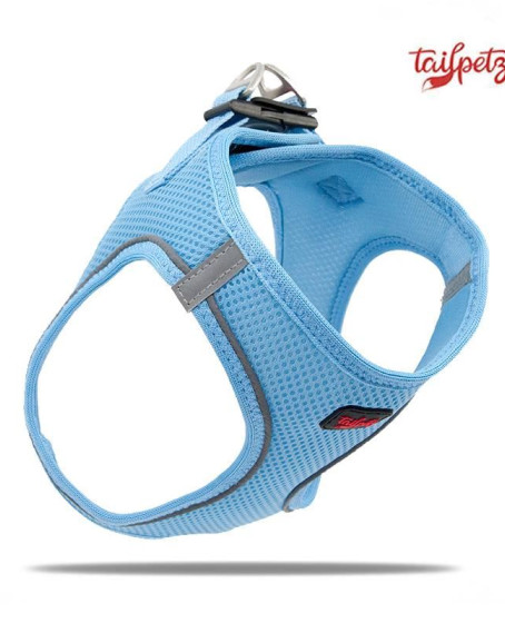Köpek Göğüs Tasması XSmall 32x36 cm Mavi
