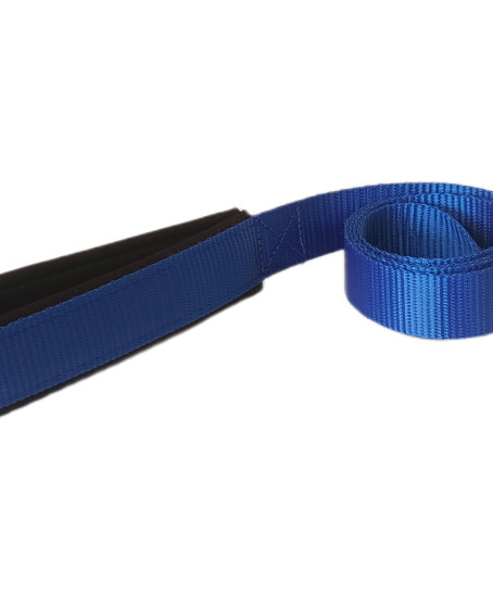 Köpek Gezdirme Kayışı 1,5 cm x 115 cm Mavi