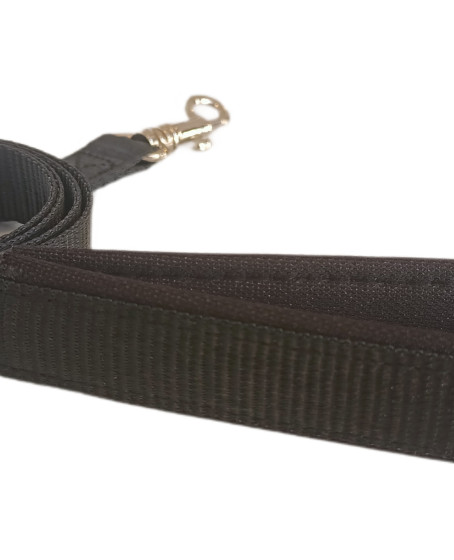 Köpek Gezdirme Kayışı 1,5 cm x 115 cm Siyah Köpek Gezdirme Kayışı 1,5 cm x 115 cm Siyah