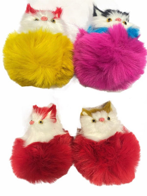 Catlife Göbekli Pofuduk Kedi Oyuncağı 10 cm